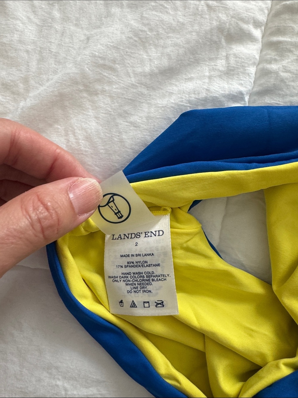 NWOT Land’s End Bikini top and bottoms - Picture 4 of 10